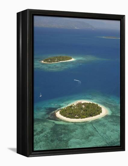 Beachcomber Island Resort and Treasure Island Resort, Mamanuca Islands, Fiji-David Wall-Framed Premier Image Canvas