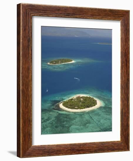 Beachcomber Island Resort and Treasure Island Resort, Mamanuca Islands, Fiji-David Wall-Framed Photographic Print