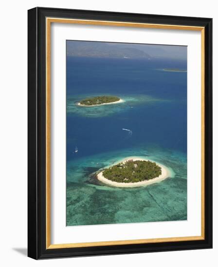 Beachcomber Island Resort and Treasure Island Resort, Mamanuca Islands, Fiji-David Wall-Framed Photographic Print