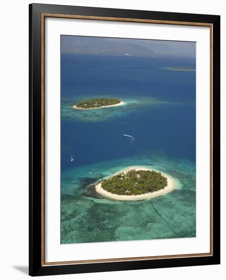 Beachcomber Island Resort and Treasure Island Resort, Mamanuca Islands, Fiji-David Wall-Framed Photographic Print