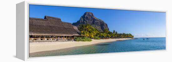 Beachcomber Paradis Hotel, Le Morne Brabant Peninsula, Black River (Riviere Noire), Mauritius-Jon Arnold-Framed Premier Image Canvas