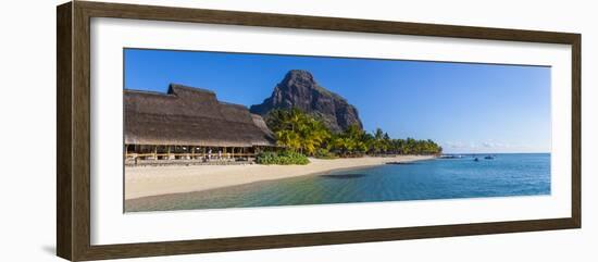 Beachcomber Paradis Hotel, Le Morne Brabant Peninsula, Black River (Riviere Noire), Mauritius-Jon Arnold-Framed Photographic Print