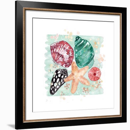 Beachcomber Shells-Sara Berrenson-Framed Art Print