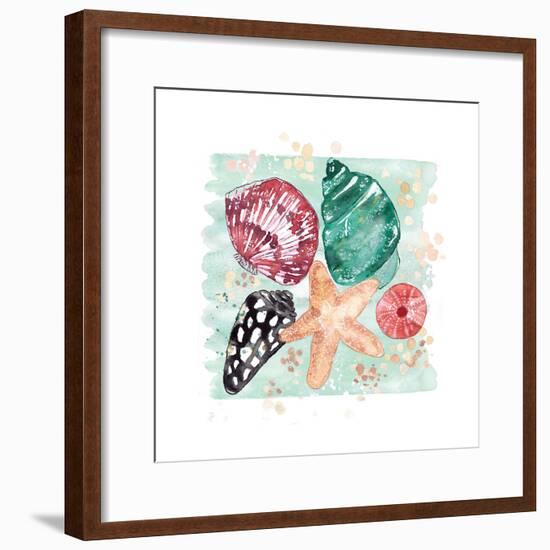 Beachcomber Shells-Sara Berrenson-Framed Art Print