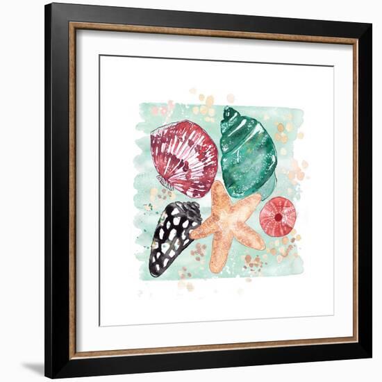 Beachcomber Shells-Sara Berrenson-Framed Art Print