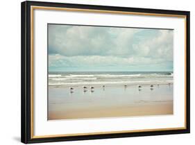 Beachcombing-Irene Suchocki-Framed Art Print