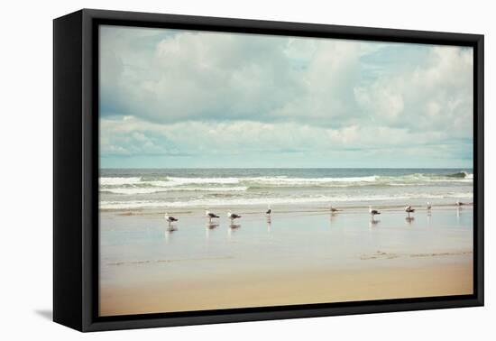 Beachcombing-Irene Suchocki-Framed Stretched Canvas