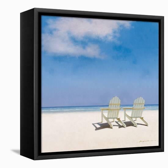 Beached Boat-Zhen-Huan Lu-Framed Premier Image Canvas