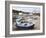 Beached Fishing Boat in the Harbour at Stonehaven, Aberdeenshire, Scotland, United Kingdom, Europe-Mark Sunderland-Framed Photographic Print