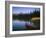 Beached Red Canoe, Sparks Lake, Central Oregon Cascades-Janis Miglavs-Framed Photographic Print