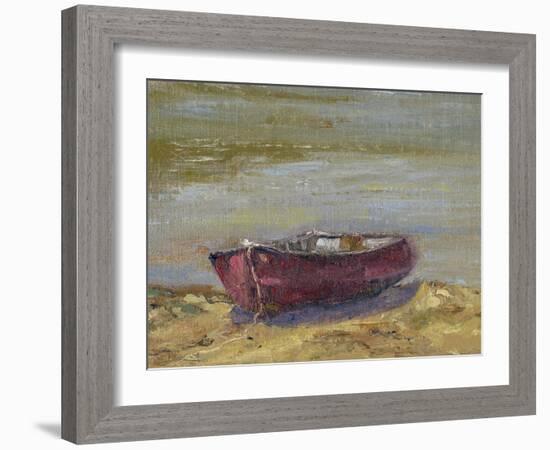 Beached Red-Marilyn Wendling-Framed Art Print