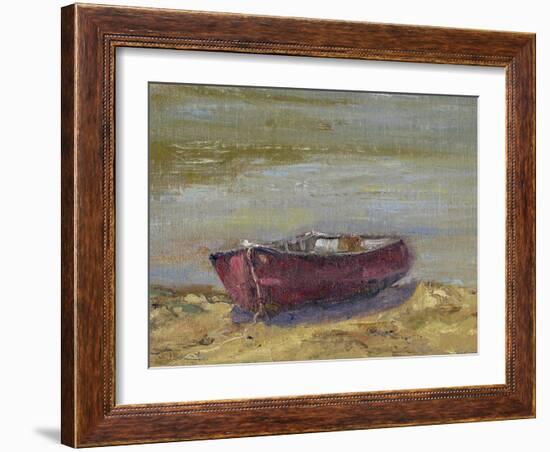 Beached Red-Marilyn Wendling-Framed Art Print