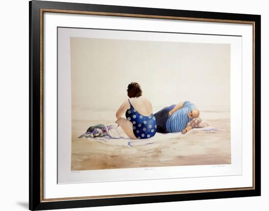 Beached-Jean L^ Barton-Framed Collectable Print