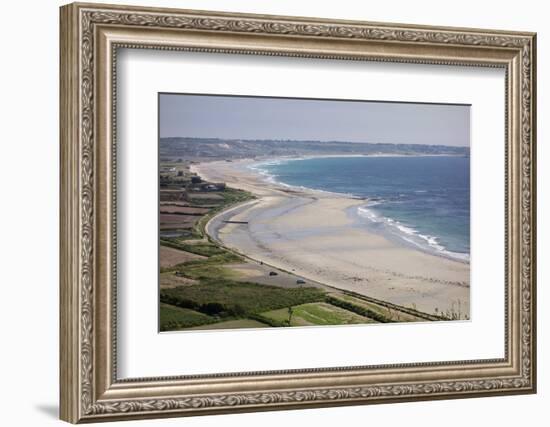 Beaches on St. Ouen's Bay, Jersey, Channel Islands, United Kingdom, Europe-Roy Rainford-Framed Photographic Print