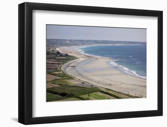 Beaches on St. Ouen's Bay, Jersey, Channel Islands, United Kingdom, Europe-Roy Rainford-Framed Photographic Print