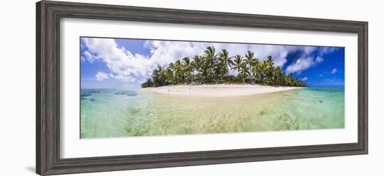 Beachfront at Royale Takitumu Luxury Villas, South Pacific Ocean-Matthew Williams-Ellis-Framed Photographic Print