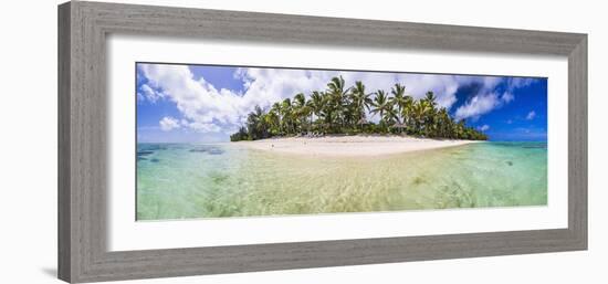 Beachfront at Royale Takitumu Luxury Villas, South Pacific Ocean-Matthew Williams-Ellis-Framed Photographic Print