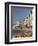 Beachfront Hotels in Late Afternoon, Tel Aviv, Israel-Walter Bibikow-Framed Photographic Print