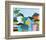 Beachfront Property 3-Jan Weiss-Framed Art Print