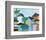 Beachfront Property 3-Jan Weiss-Framed Art Print