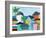 Beachfront Property 3-Jan Weiss-Framed Art Print