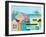 Beachfront Property One-Jan Weiss-Framed Art Print