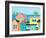 Beachfront Property One-Jan Weiss-Framed Art Print