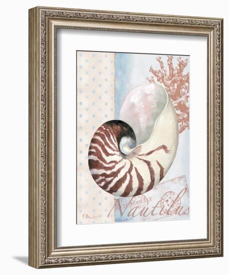 Beachhouse Blue III-Paul Brent-Framed Art Print