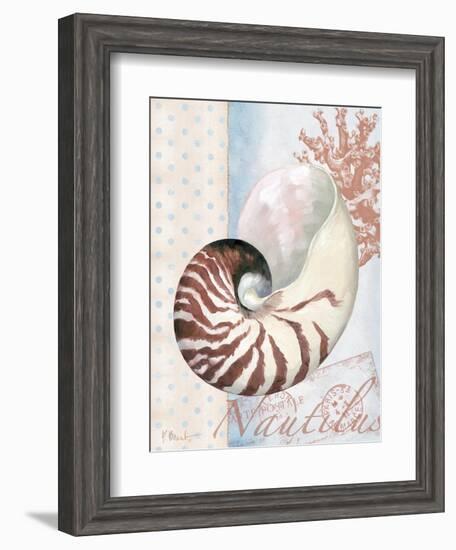 Beachhouse Blue III-Paul Brent-Framed Art Print