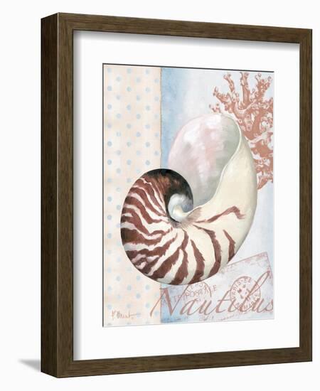 Beachhouse Blue III-Paul Brent-Framed Art Print