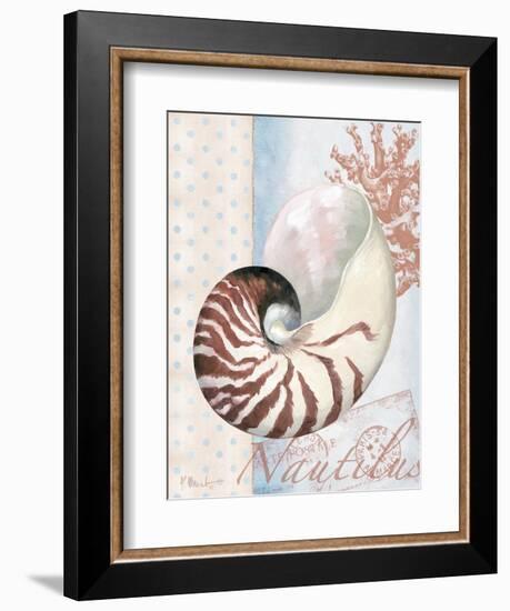 Beachhouse Blue III-Paul Brent-Framed Art Print