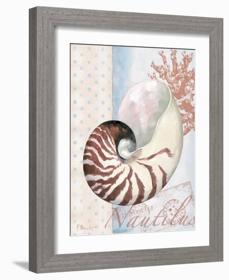 Beachhouse Blue III-Paul Brent-Framed Art Print