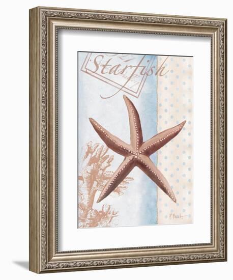 Beachhouse Blue IV-Paul Brent-Framed Art Print