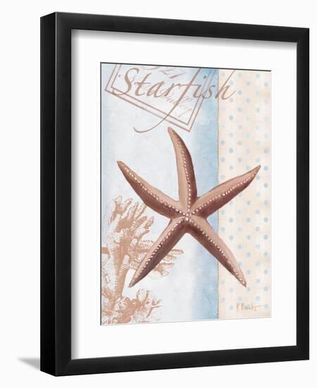 Beachhouse Blue IV-Paul Brent-Framed Art Print