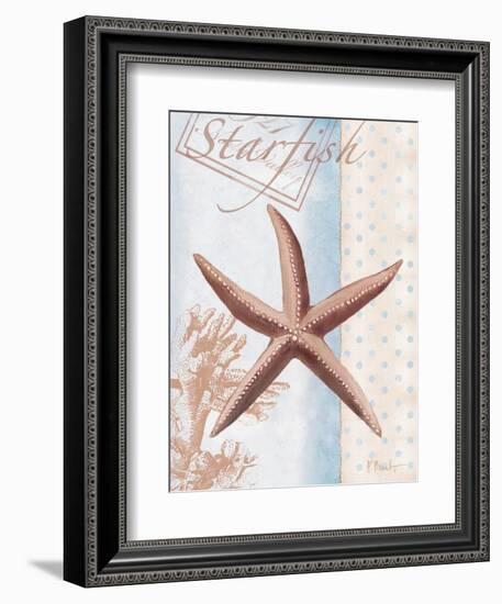 Beachhouse Blue IV-Paul Brent-Framed Art Print