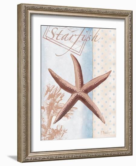 Beachhouse Blue IV-Paul Brent-Framed Art Print