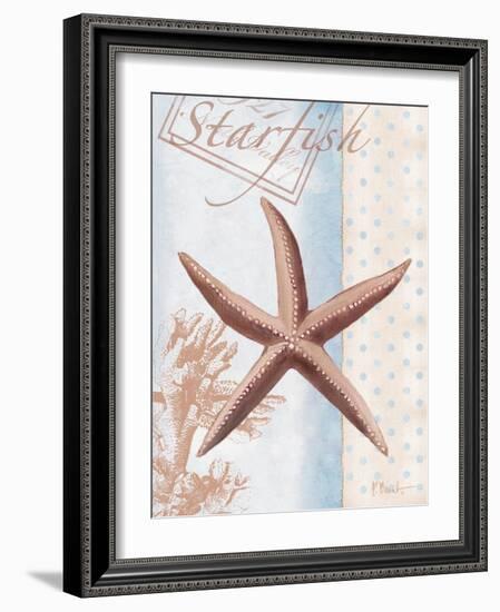 Beachhouse Blue IV-Paul Brent-Framed Art Print