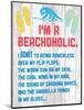 Beachoholic 4-Melody Hogan-Mounted Art Print