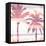 Beachscape Palms III Pink Purple-Michael Mullan-Framed Stretched Canvas