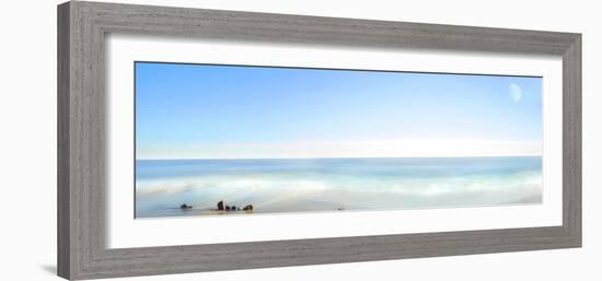 Beachscape Panorama IX-James McLoughlin-Framed Photographic Print