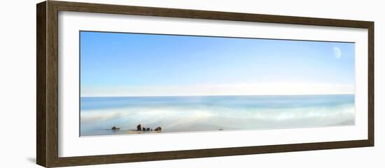 Beachscape Panorama IX-James McLoughlin-Framed Photographic Print
