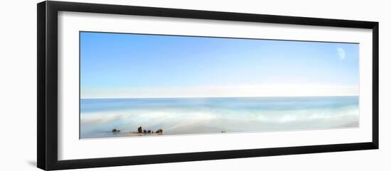 Beachscape Panorama IX-James McLoughlin-Framed Photographic Print