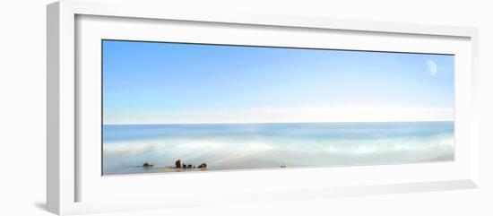 Beachscape Panorama IX-James McLoughlin-Framed Photographic Print