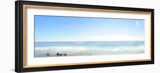 Beachscape Panorama IX-James McLoughlin-Framed Photographic Print