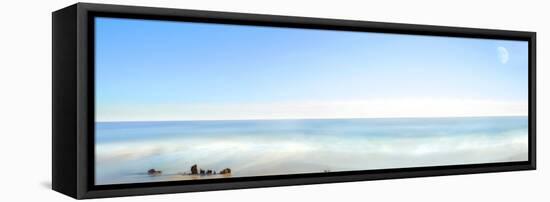 Beachscape Panorama IX-James McLoughlin-Framed Premier Image Canvas