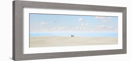 Beachscape Panorama VII-James McLoughlin-Framed Photographic Print