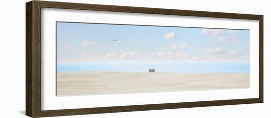 Beachscape Panorama VII-James McLoughlin-Framed Photographic Print