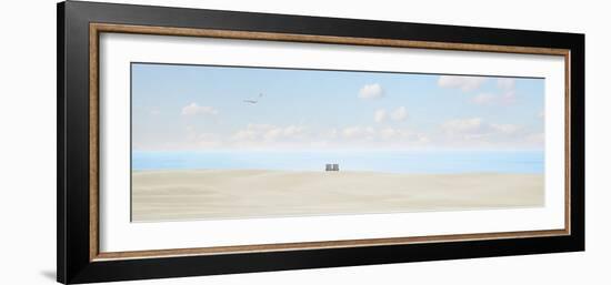 Beachscape Panorama VII-James McLoughlin-Framed Photographic Print