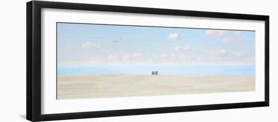 Beachscape Panorama VII-James McLoughlin-Framed Photographic Print