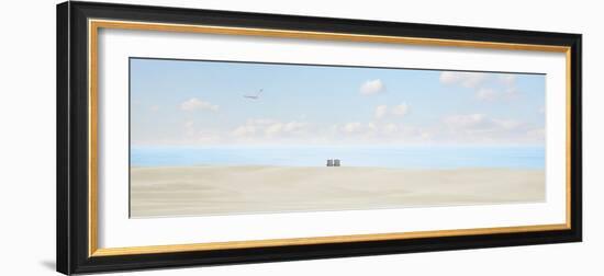 Beachscape Panorama VII-James McLoughlin-Framed Photographic Print